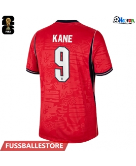 Günstige England Harry Kane #9 Auswärtstrikot WM 2026 Kurzarm